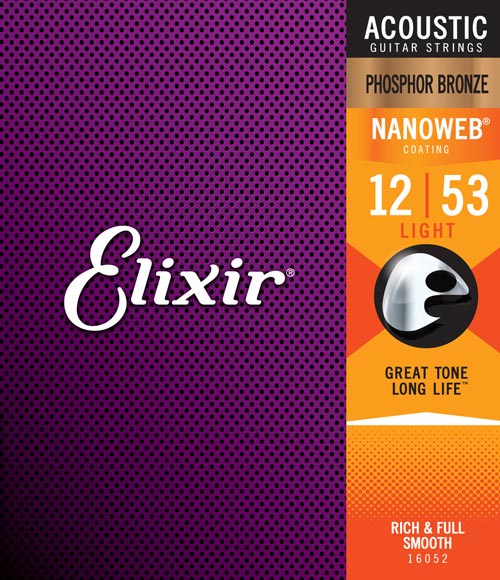 Acoustic Phosphor Bronze with NANOWEB Coating | Elixir® Strings